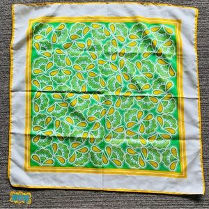Retro silk scarves